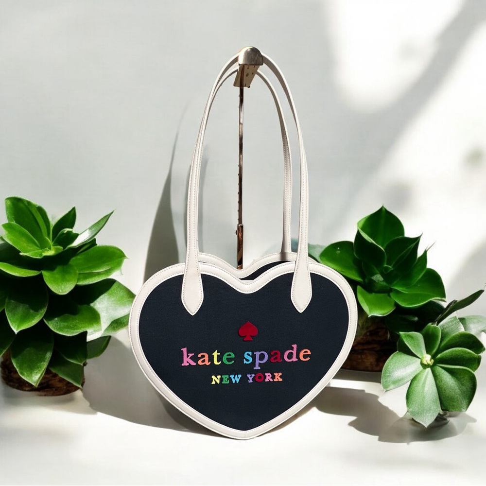 🌈 🌈  NWT - Kate Spade New York Rainbow Collection Heart Tote 🌈🌈
